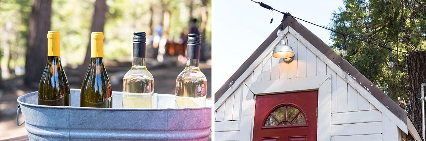 shaver lake village hotel California destination wedding reception