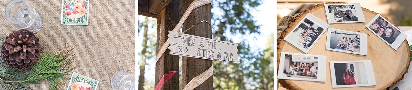 shaver lake village hotel California destination wedding reception