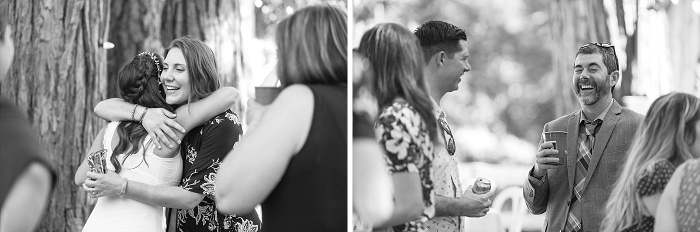 shaver lake village hotel California destination wedding reception