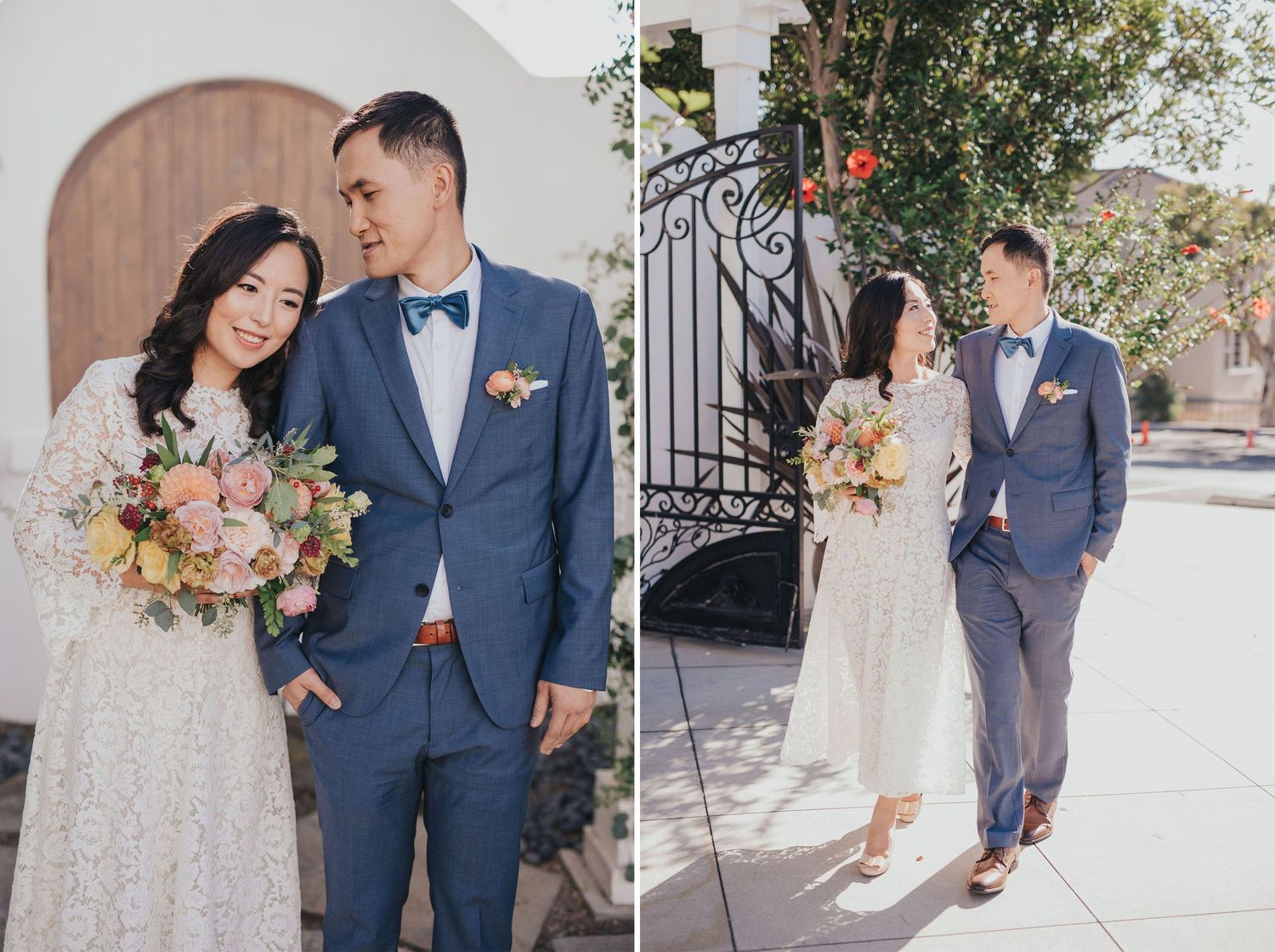 wedding bouquet at verandas manhattan beach