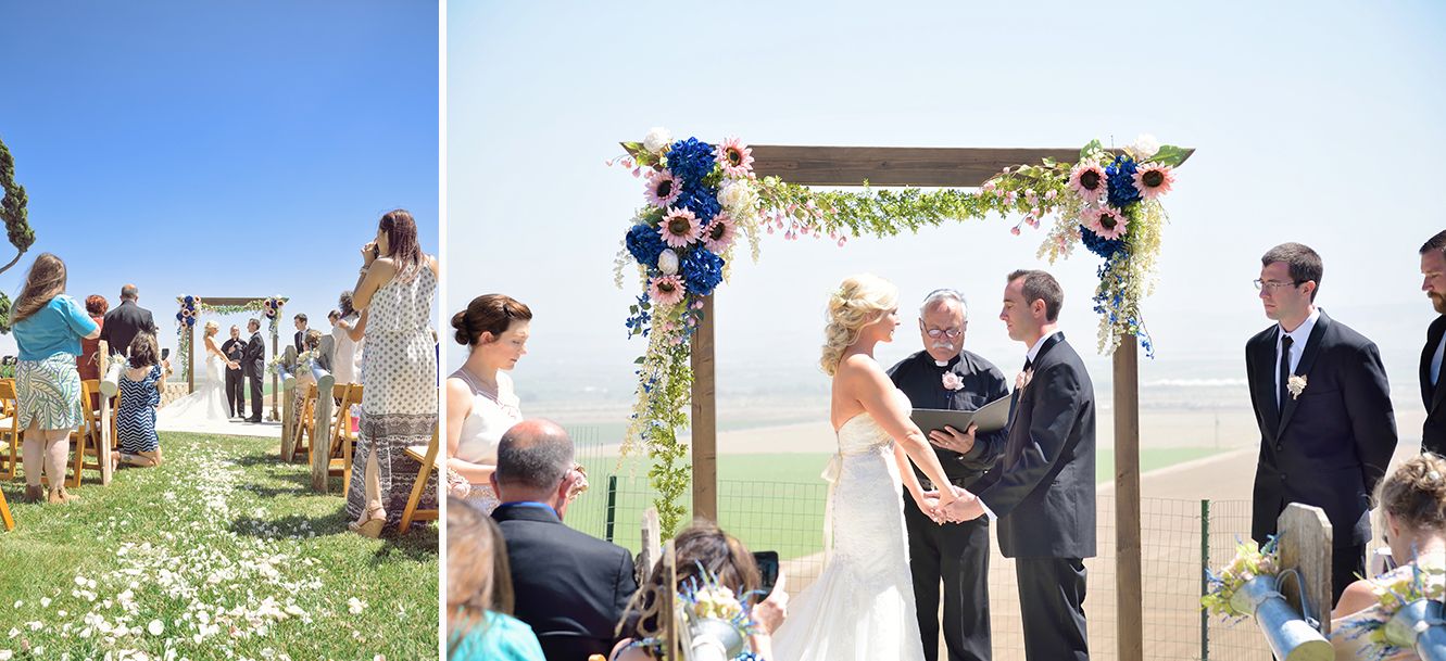 nipomo california central coast wedding ceremony