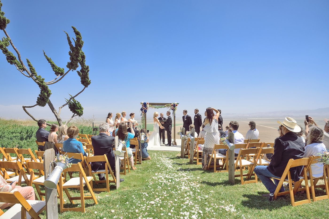 nipomo california central coast wedding ceremony