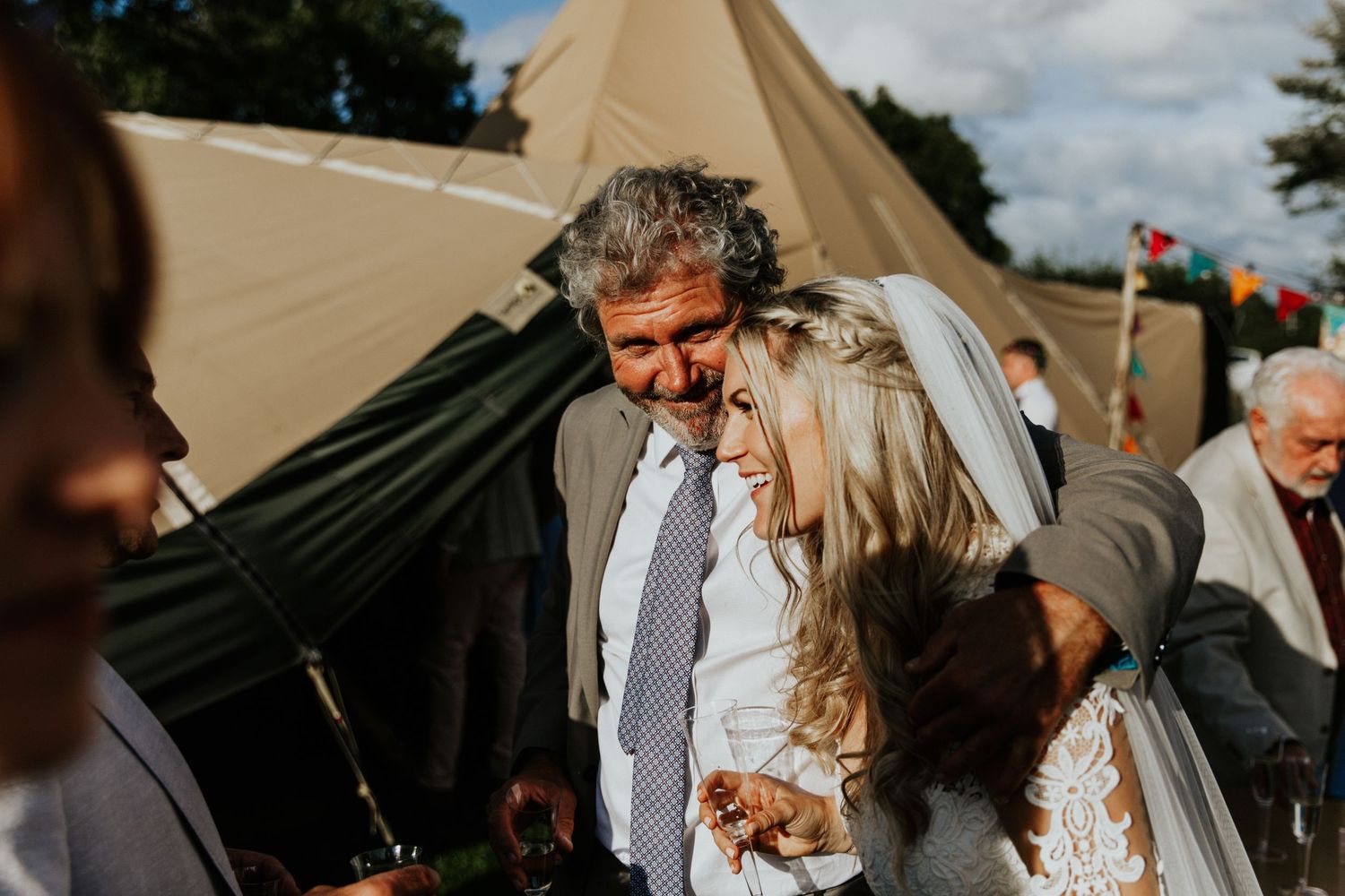 Tipi wedding in Somerset , Tithe Barn wedding in Pilton, wedding photographer in somerset