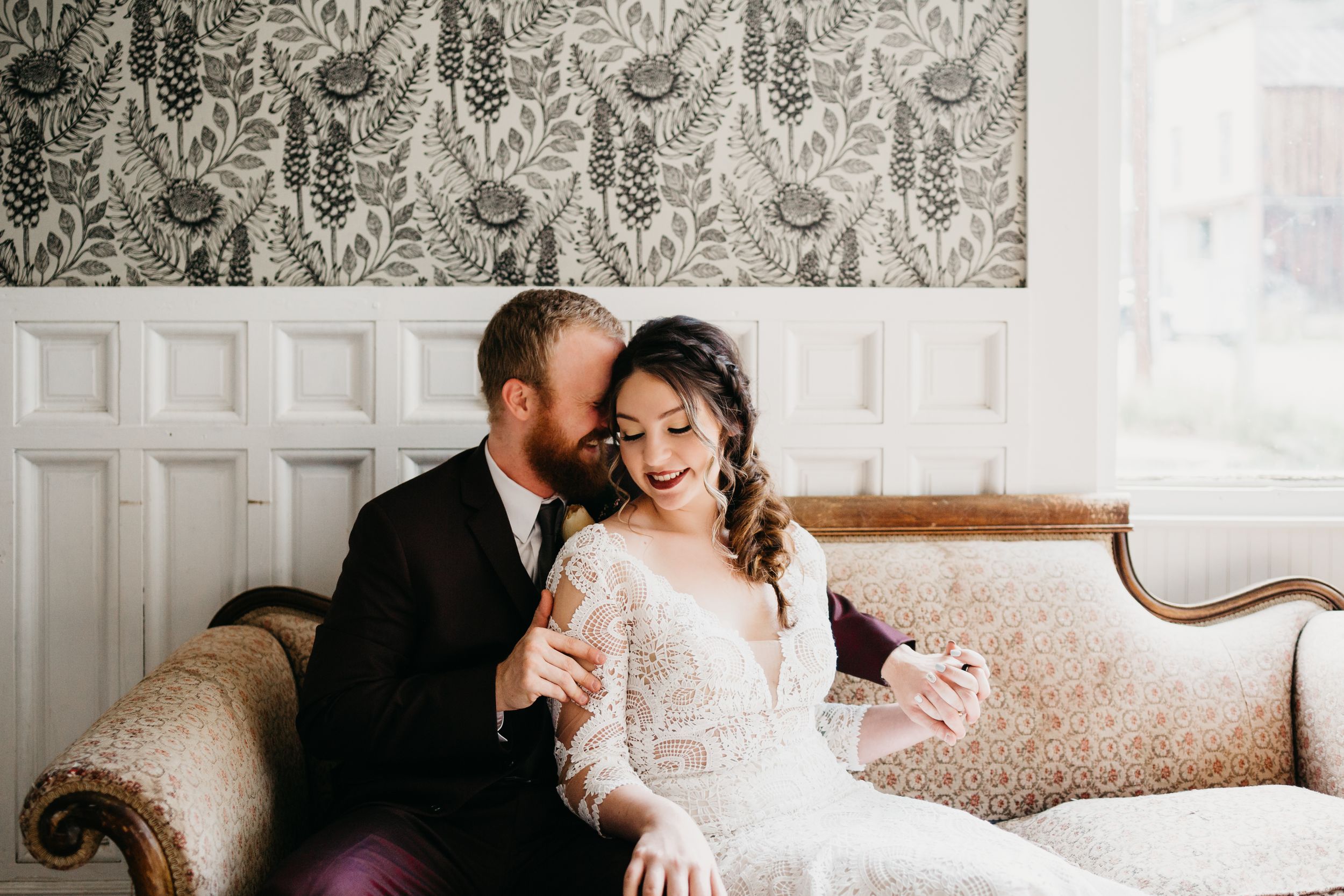 Boho Mountain Couple Photography Colorado