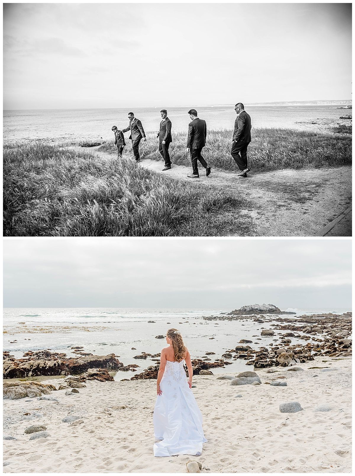 monterey california beach house destination wedding