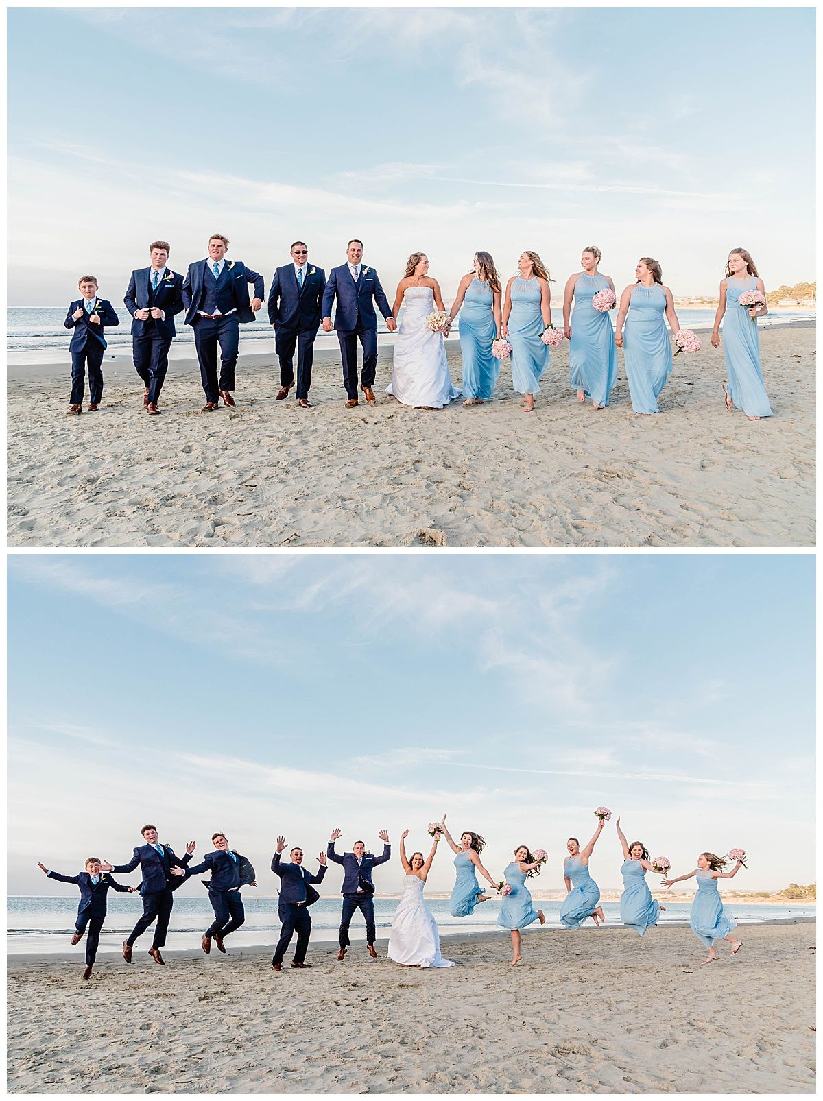 monterey california beach house destination wedding