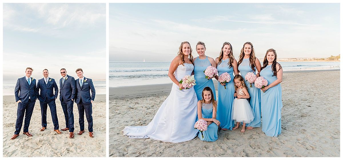 monterey california beach house destination wedding