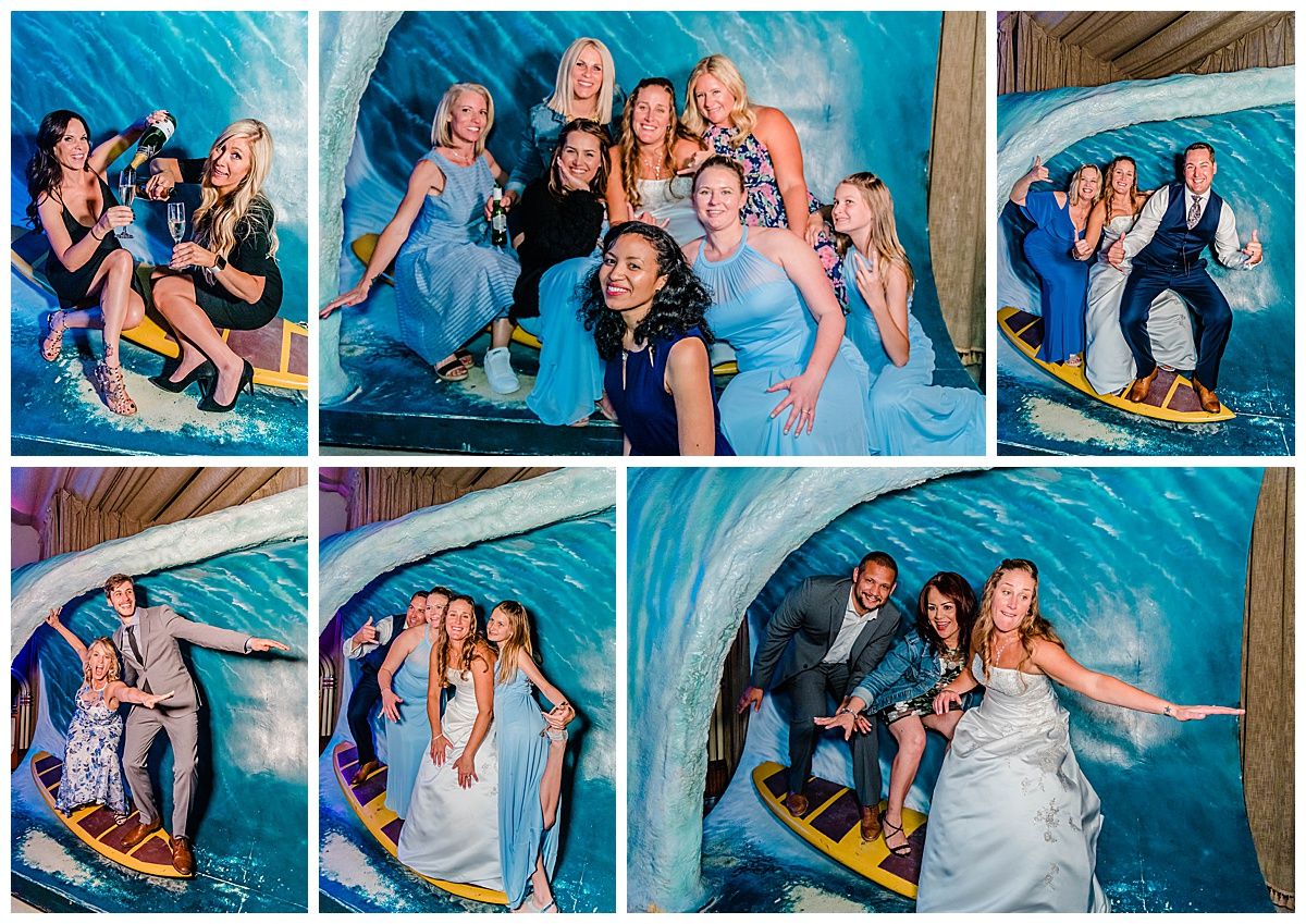 monterey california beach house destination wedding reception