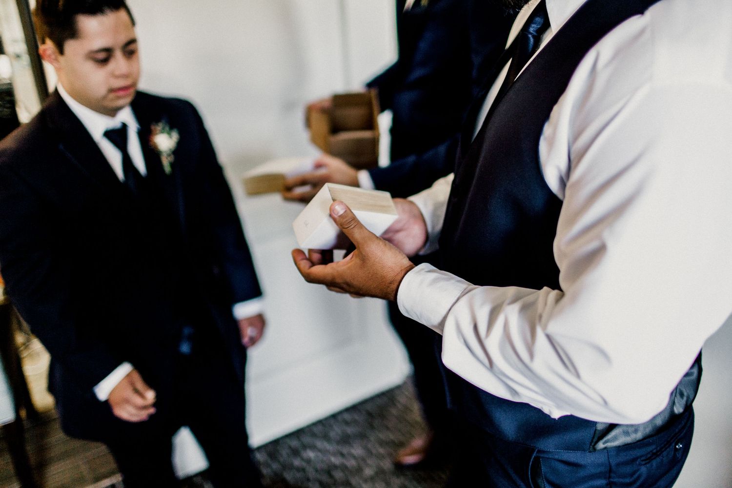 opening groomsmen gift