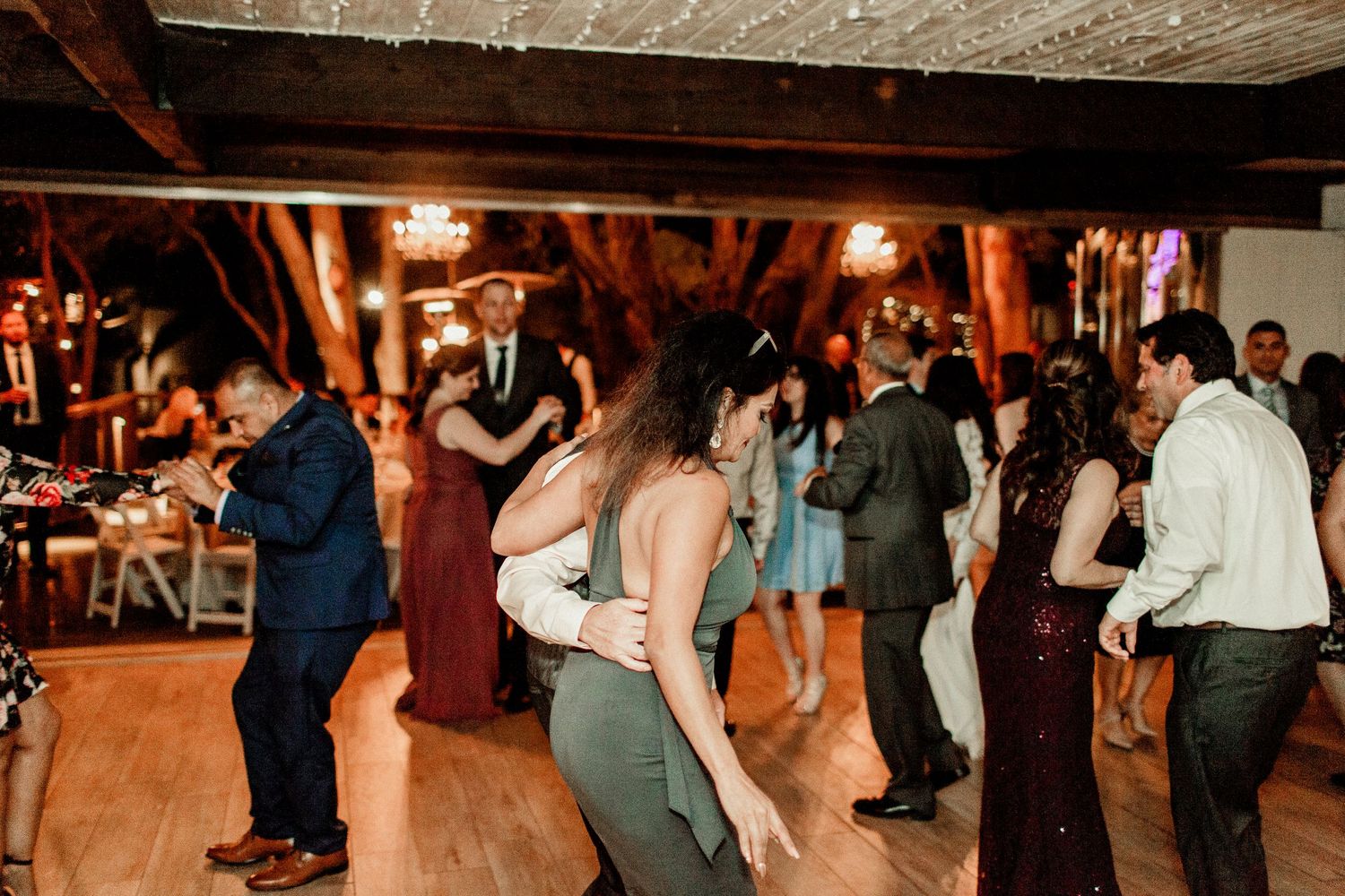 guests dancing on dance floor