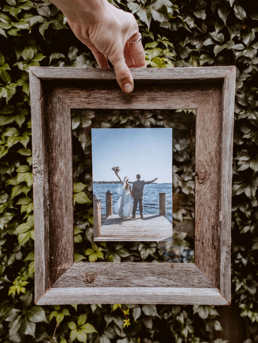 barn wood picture frame