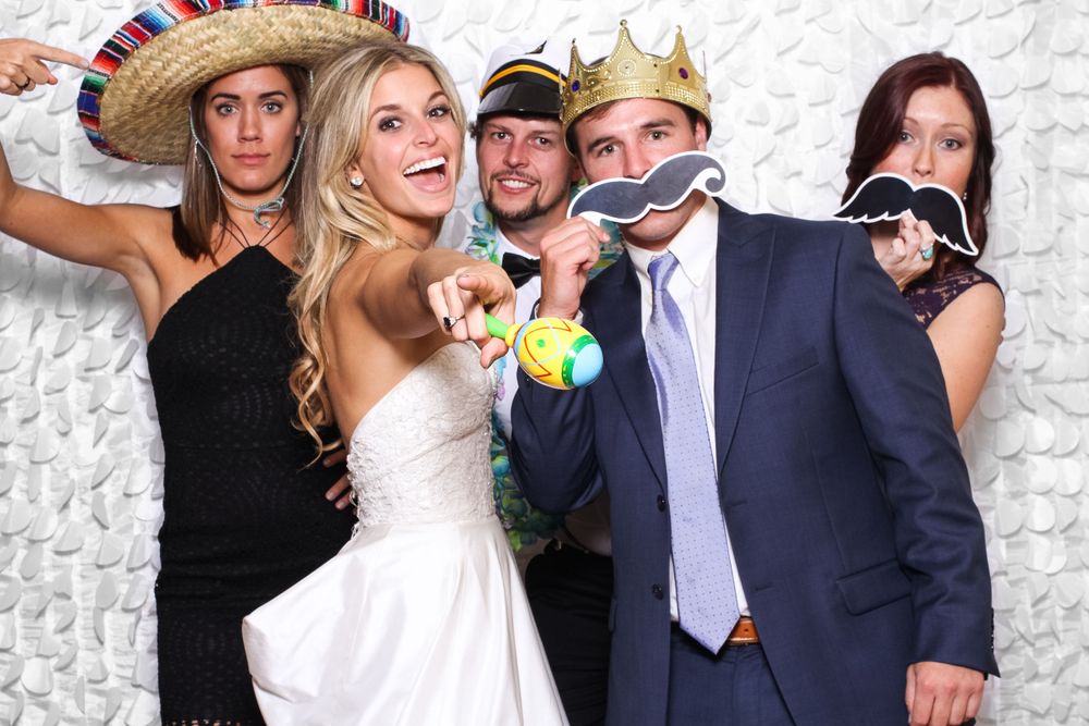 Bride and Groom at Gigglebox Photo Booth