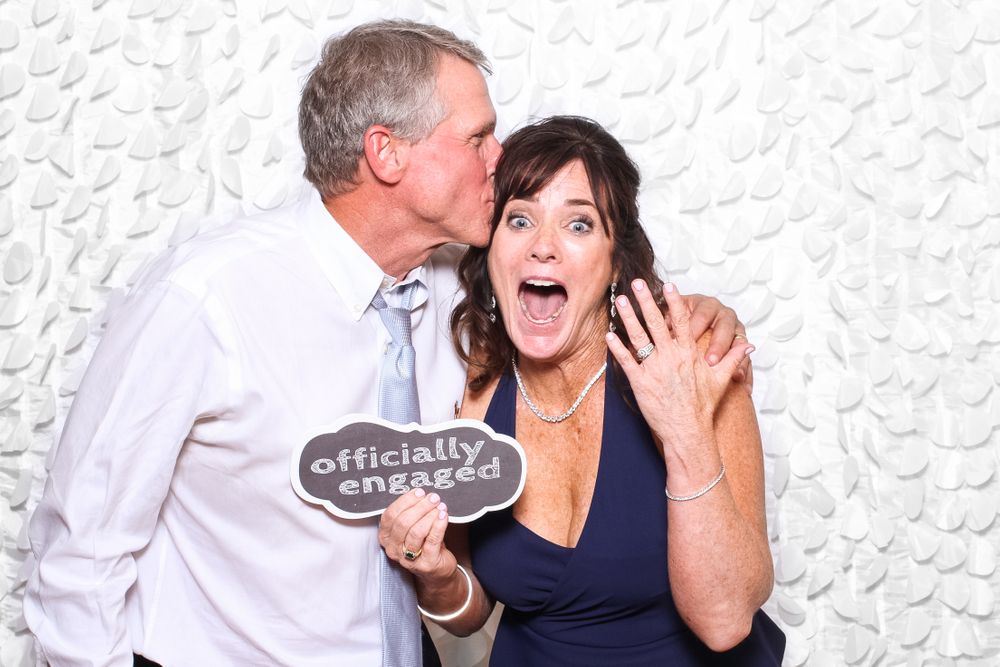 Engaged at Gigglebox Photo Booth