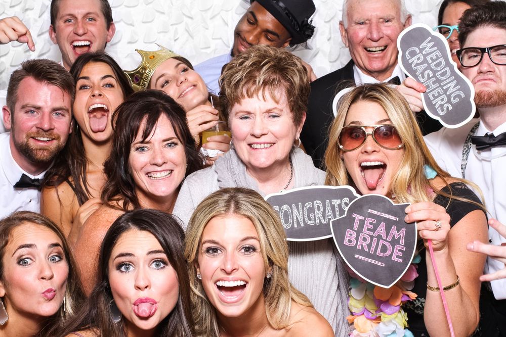 Team Bride at Gigglebox Photo Booth