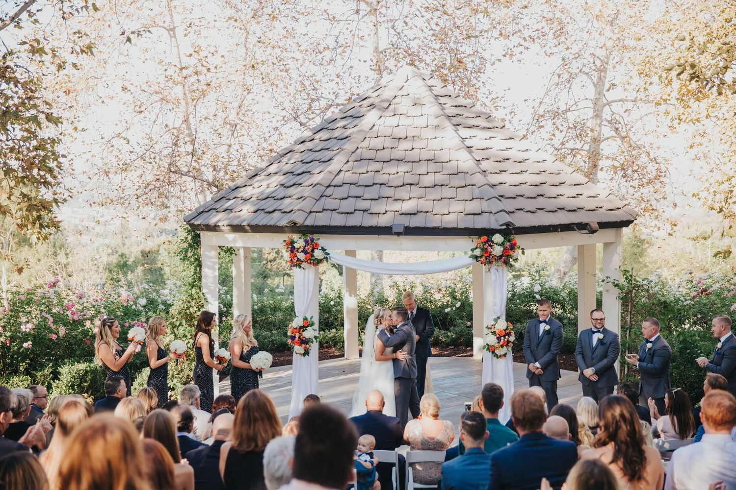 Ceremony Kiss | Summit House
