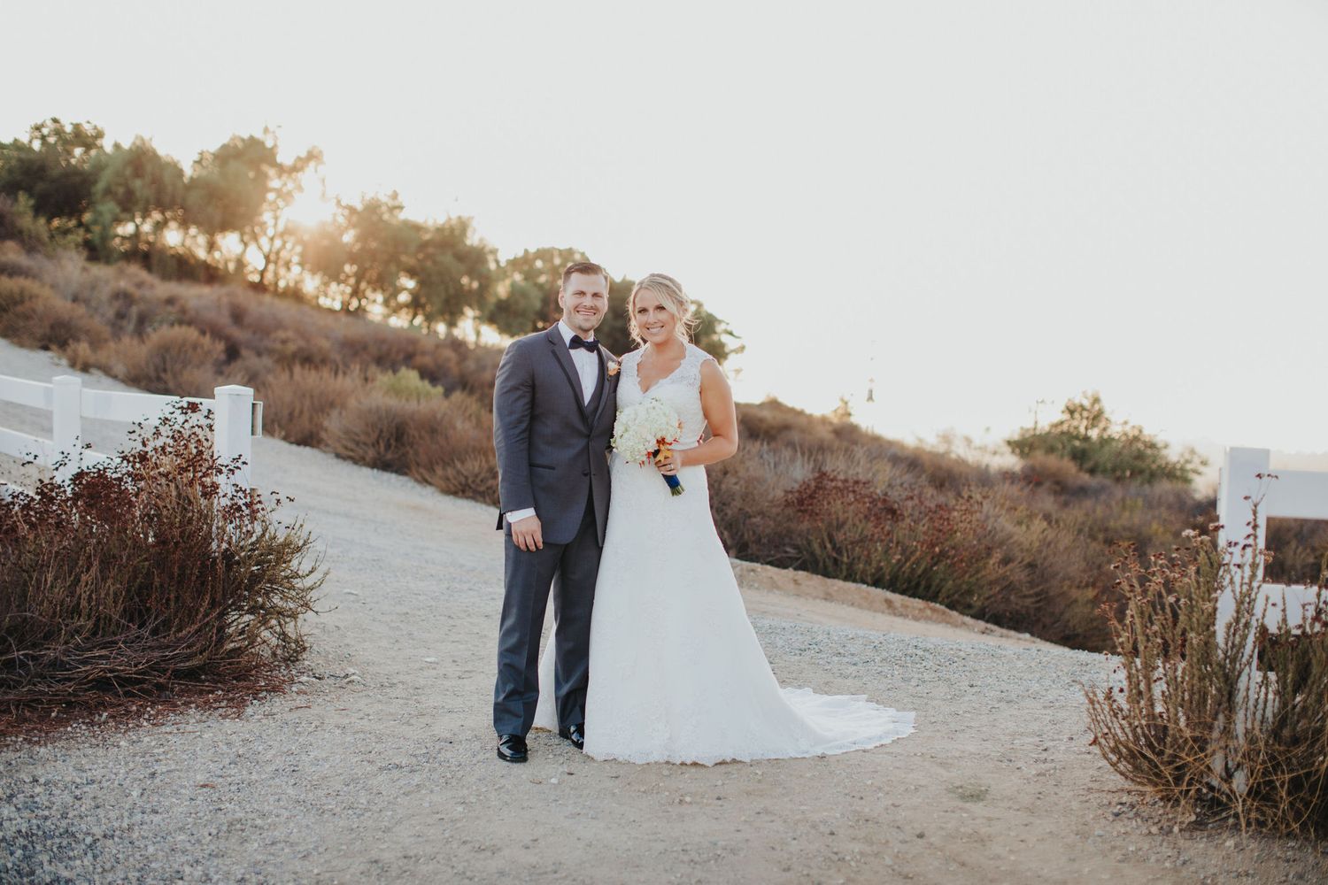 Rustic Wedding Portrait