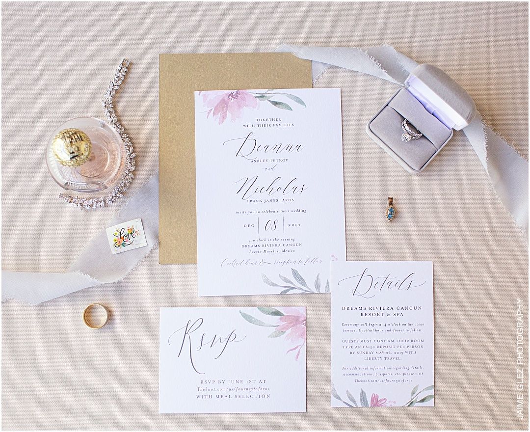 dreams riviera cancun wedding photos 1