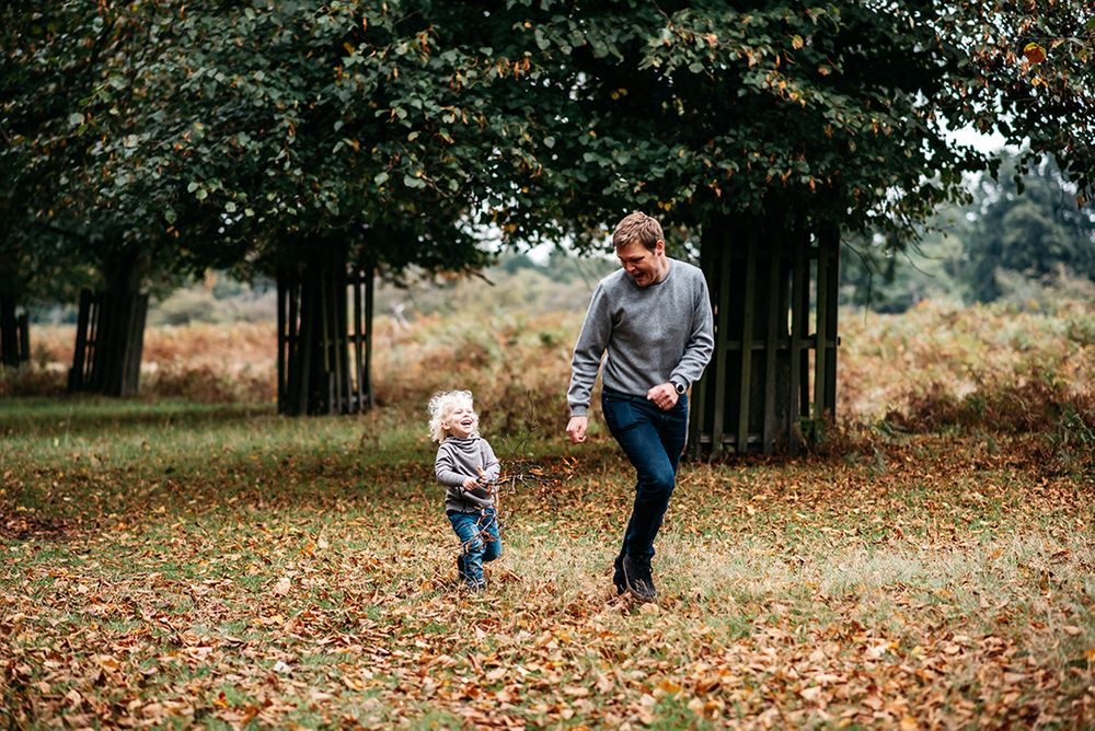 bushy park family photography