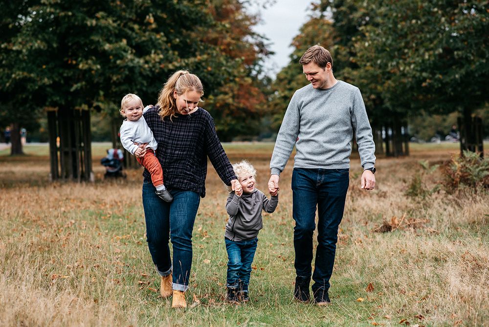 bushy park family photography