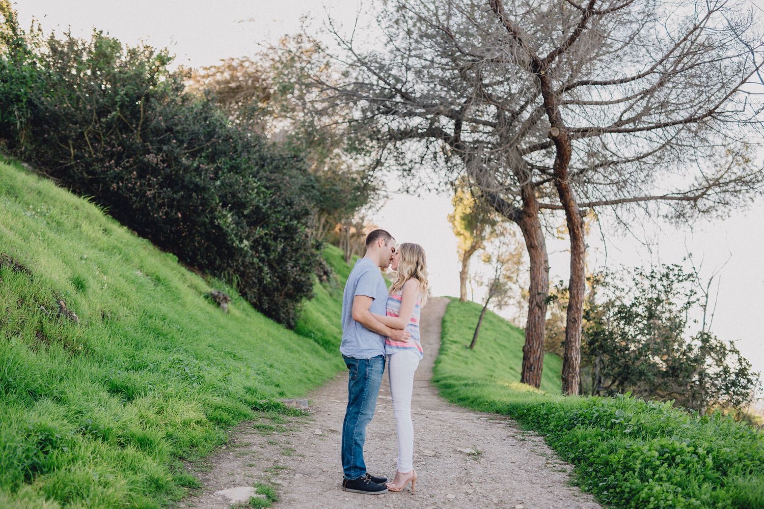 wide trail engagement photo