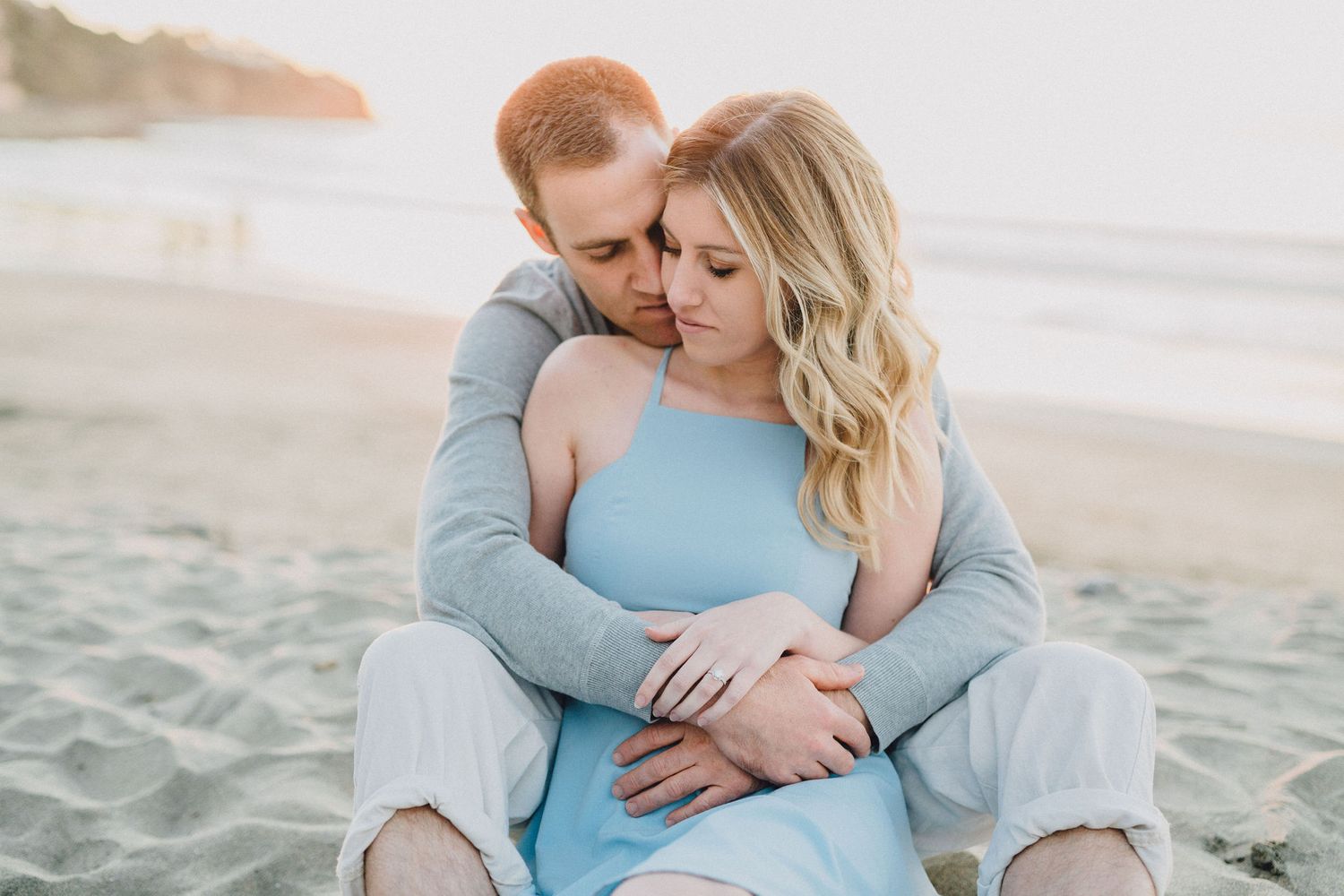 couple holding each other