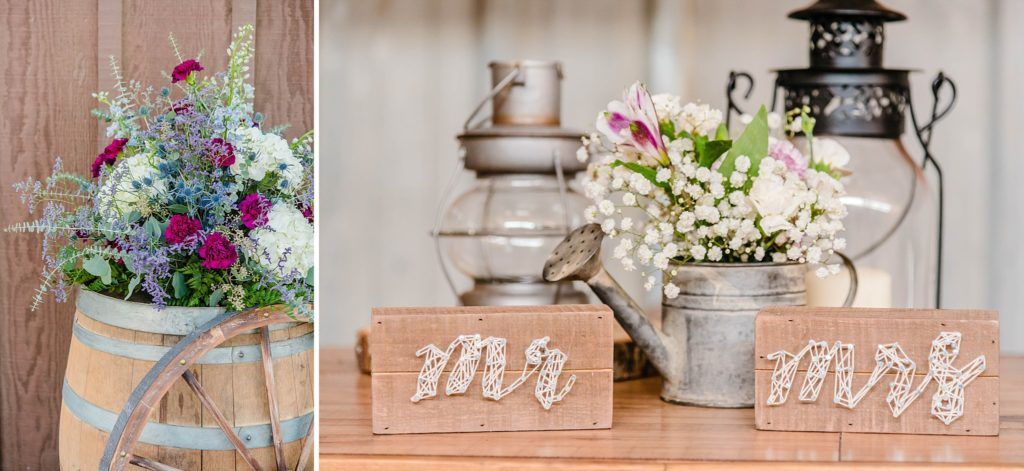 Central Valley visalia California barn wedding bouquet