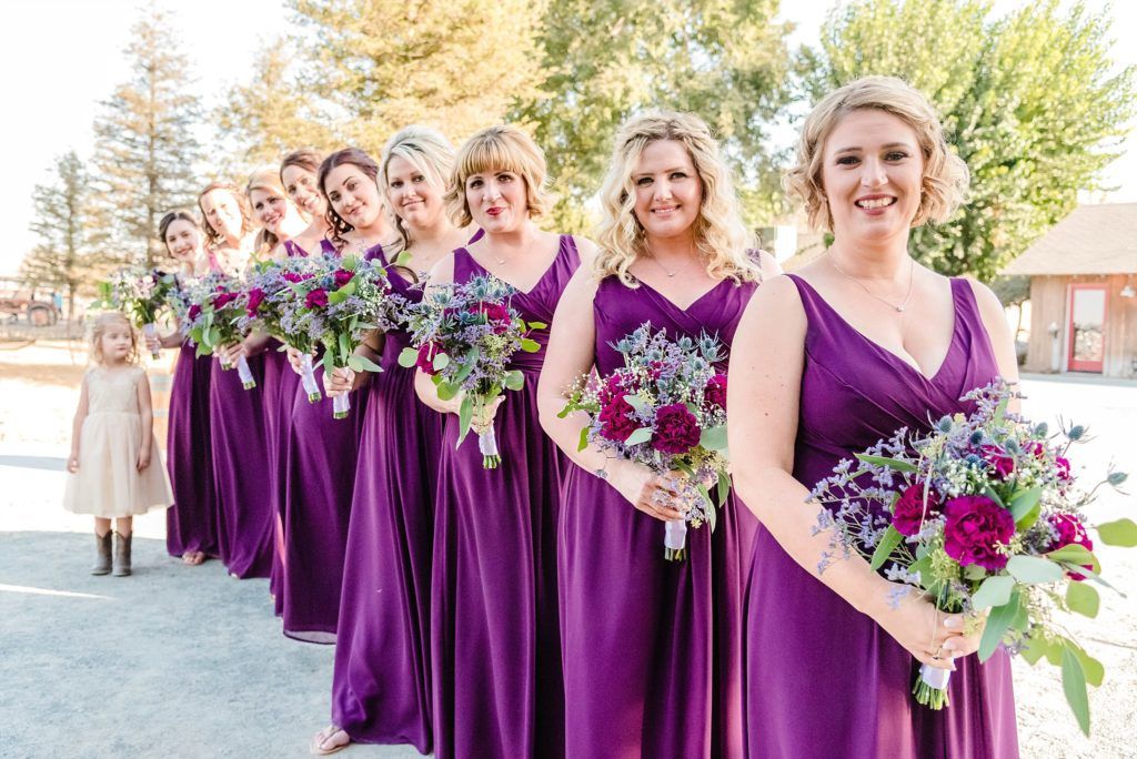 Central Valley visalia California barn wedding ceremony