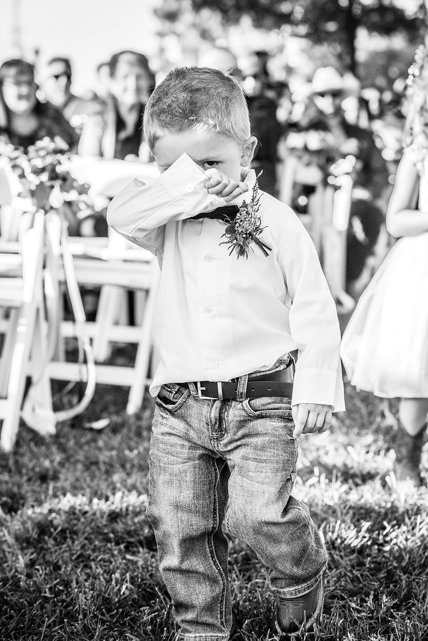 Central Valley visalia California barn wedding ceremony