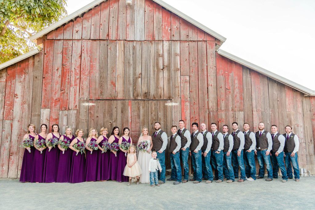 Central Valley visalia California barn wedding