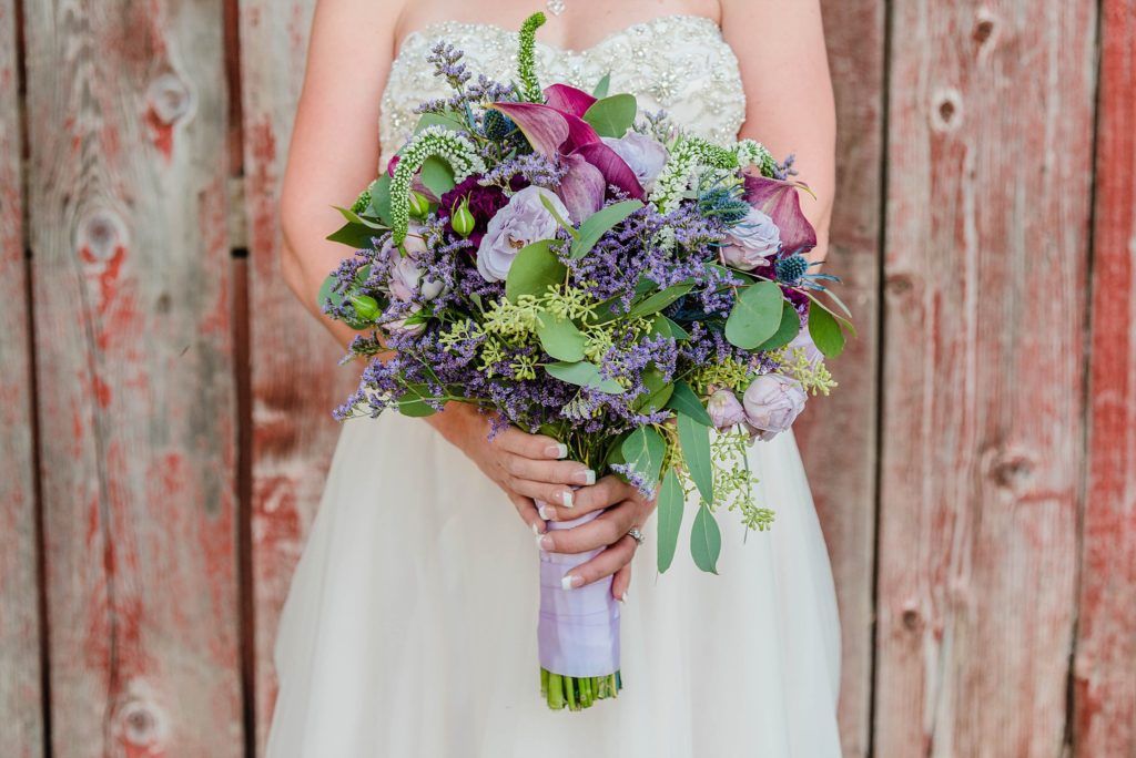 Central Valley visalia California barn wedding bouquet