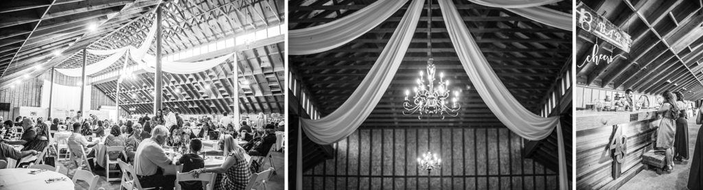 Central Valley visalia California barn wedding reception