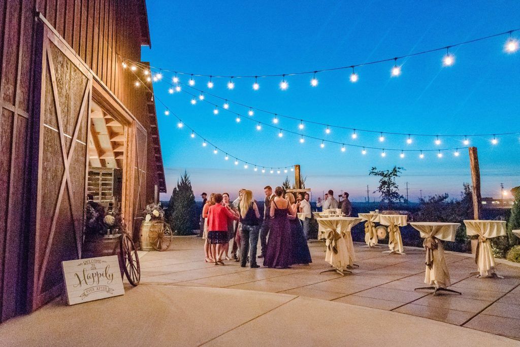 Central Valley visalia California barn wedding reception