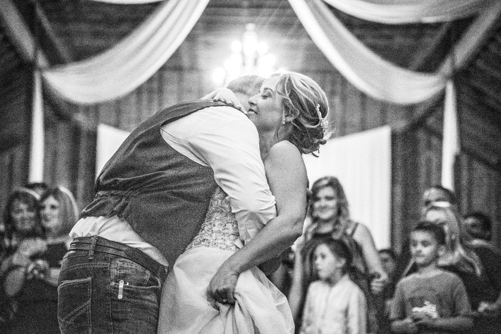 Central Valley visalia California barn wedding reception
