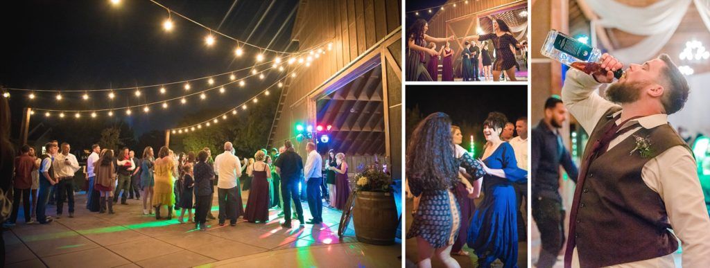 Central Valley visalia California barn wedding reception