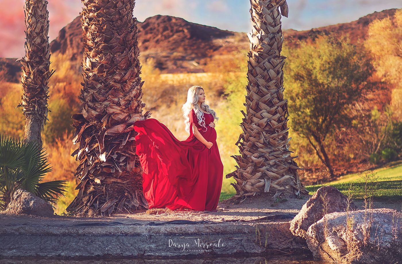 Stacy Maternity in Lake Las Vegas 11
