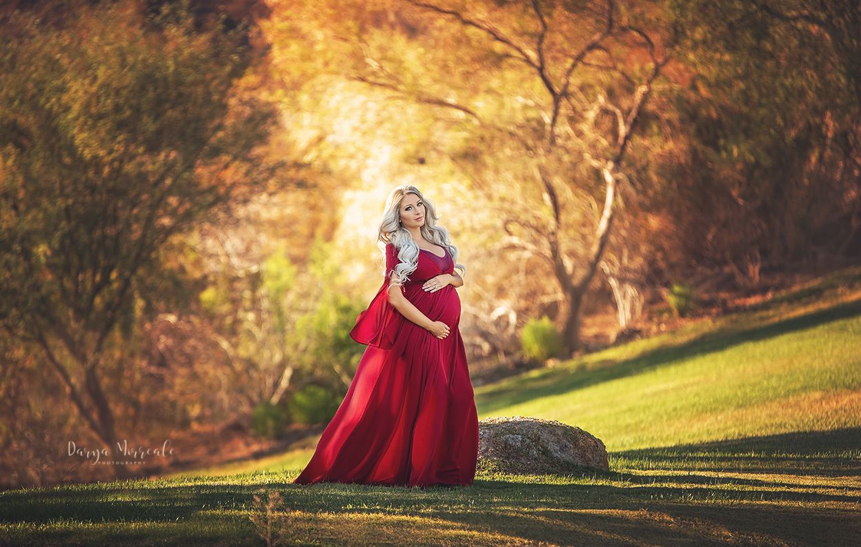 Stacy Maternity in Lake Las Vegas 1