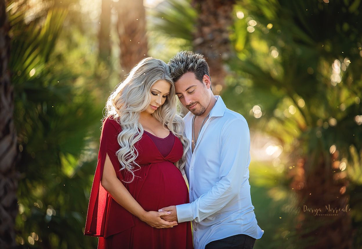 Stacy and Tommy Maternity in Lake Las Vegas 2