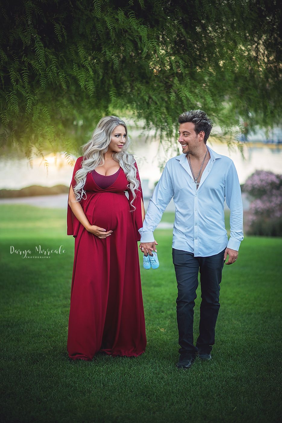 Stacy and Tommy Maternity in Lake Las Vegas 4