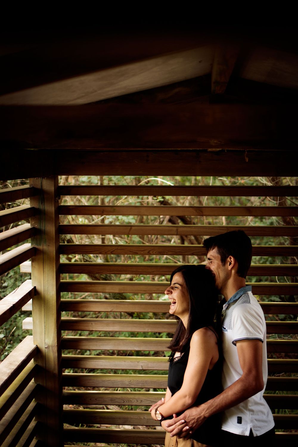 Bride and groom in their engagement photoshoot. Sessão de solteiros nas Lagoas de Bertiandos, Ponte de Lima