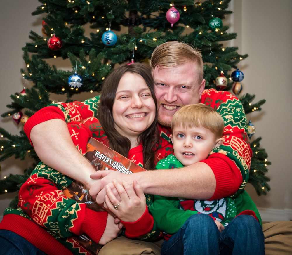 In Home Family Christmas Session