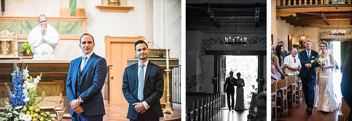 Historic Mission San Luis Obispo de Tolosa Central Valley California reception wedding