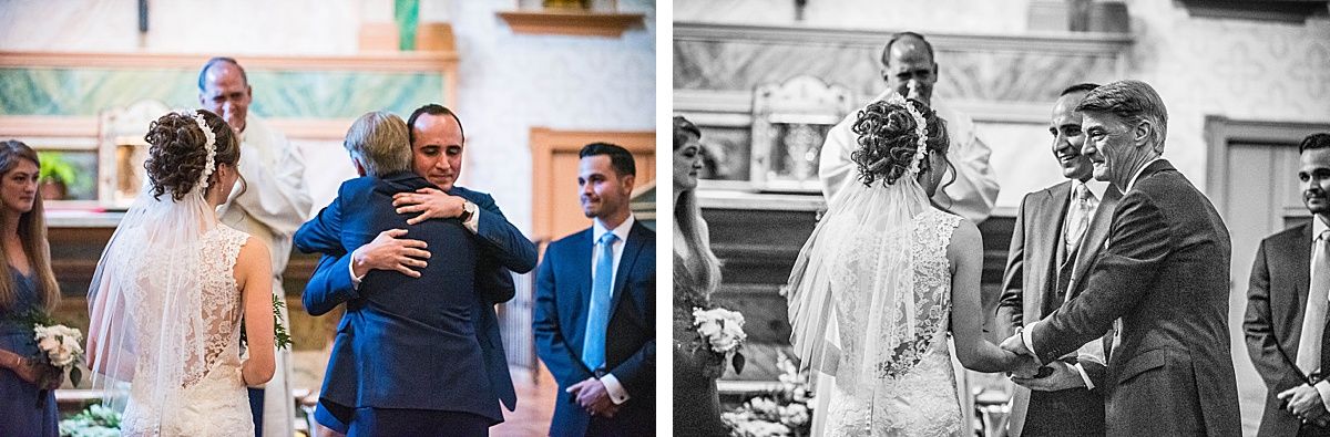 Historic Mission San Luis Obispo de Tolosa Central Valley California reception wedding