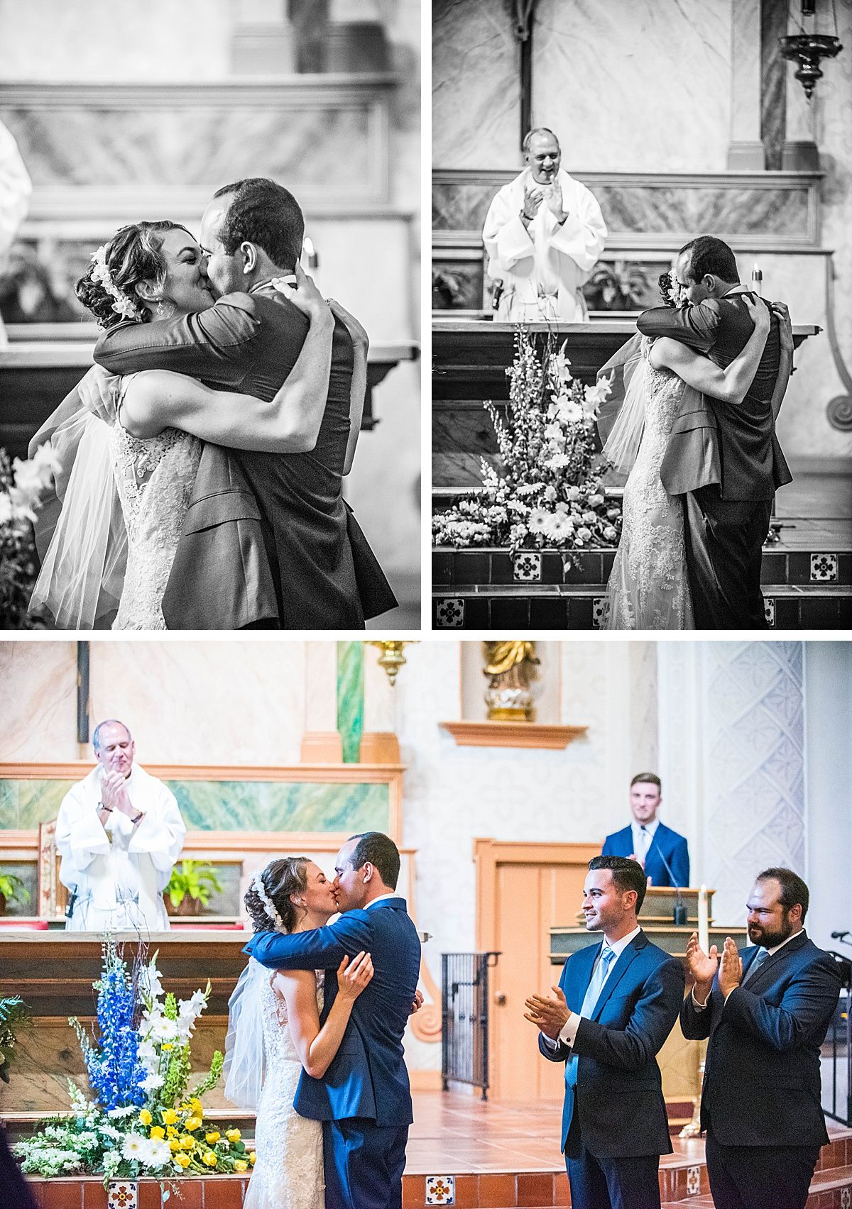 Historic Mission San Luis Obispo de Tolosa Central Valley California reception wedding