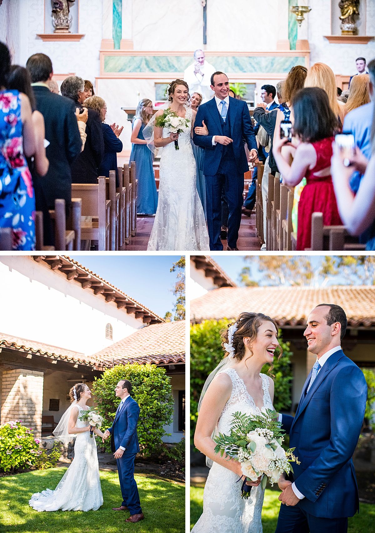 Historic Mission San Luis Obispo de Tolosa Central Valley California reception wedding