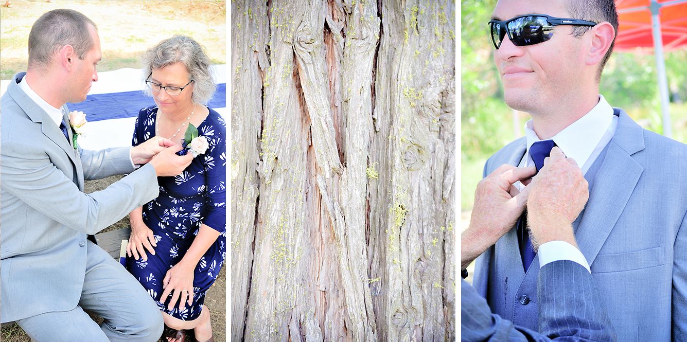 bass lake California destination wedding ceremony