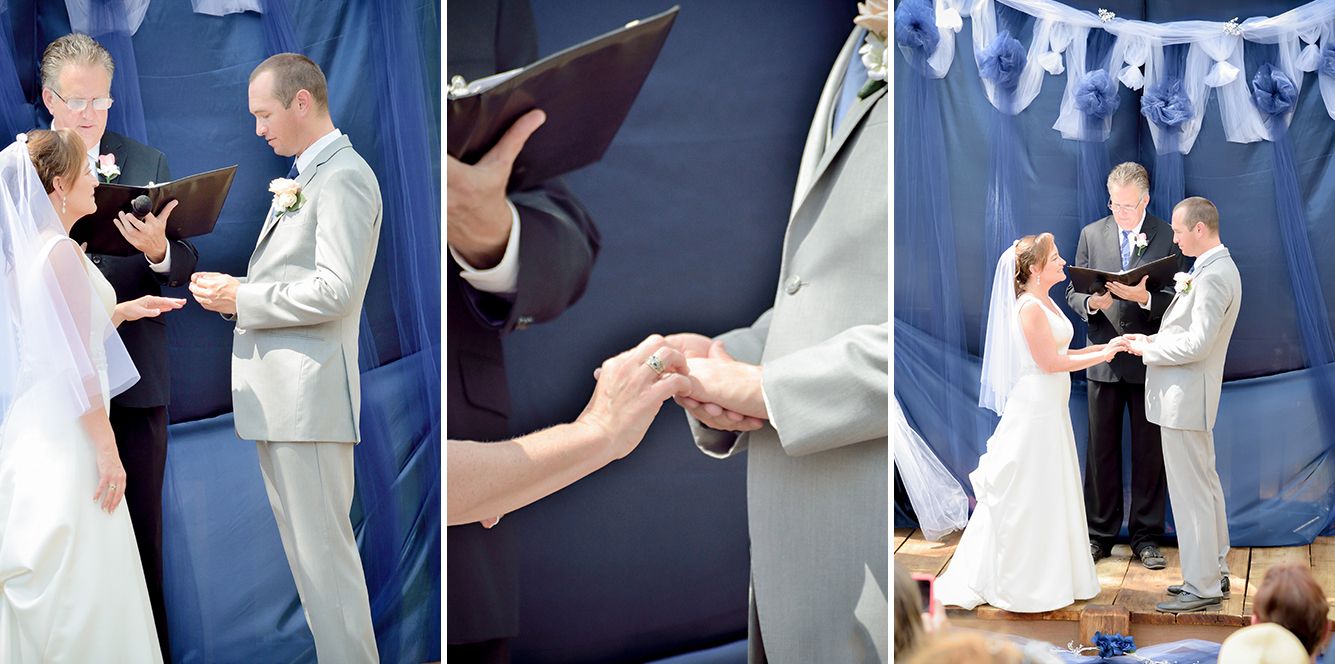 bass lake California destination wedding ceremony