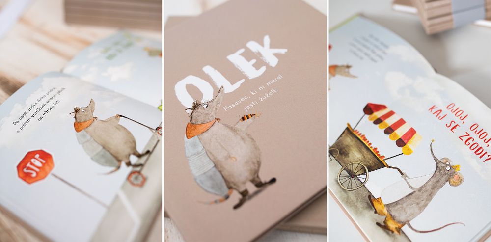 Olek - dišeča knjigica za otroke