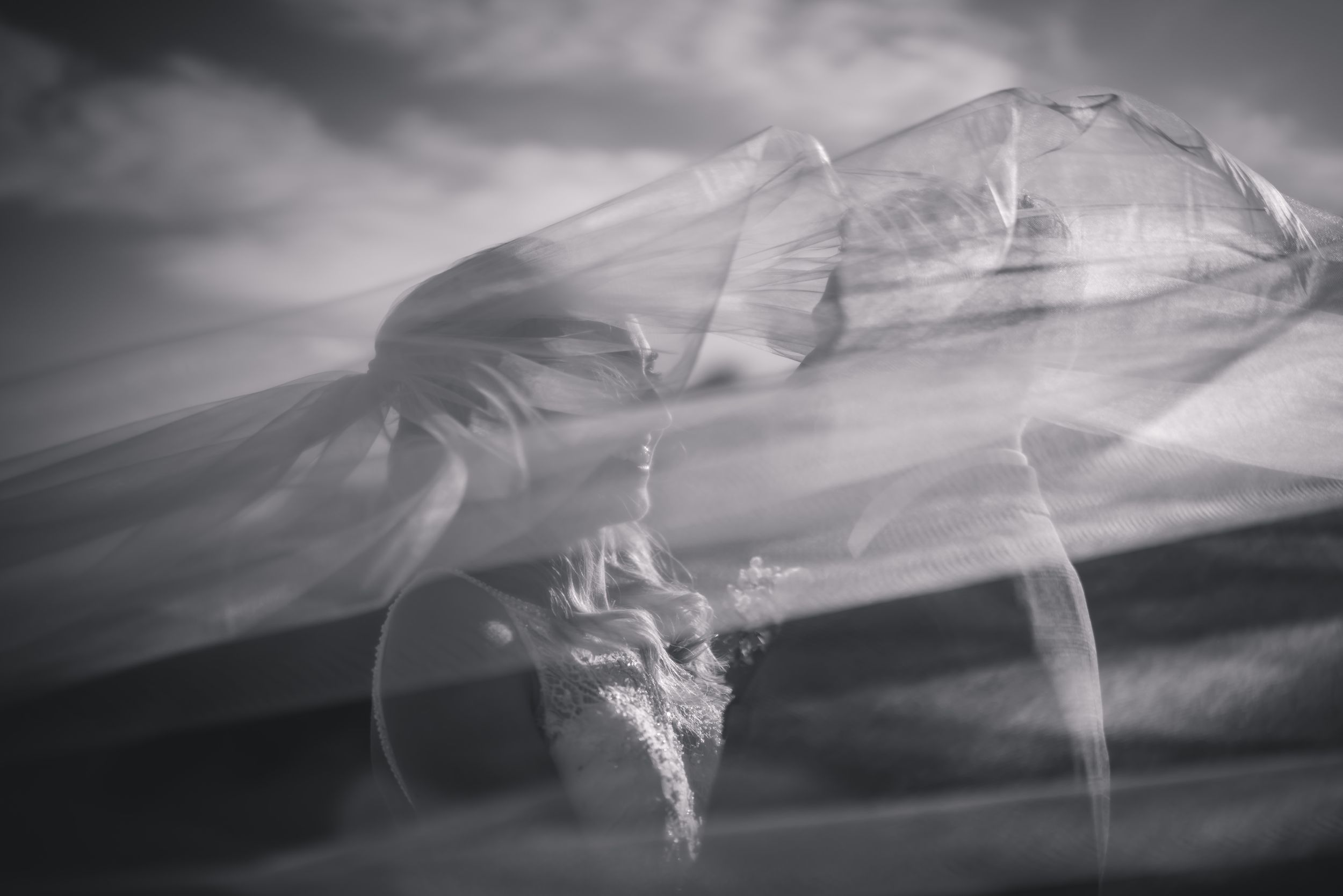 JPRShah Photography | Windy Veil | Newton Hall Wedding