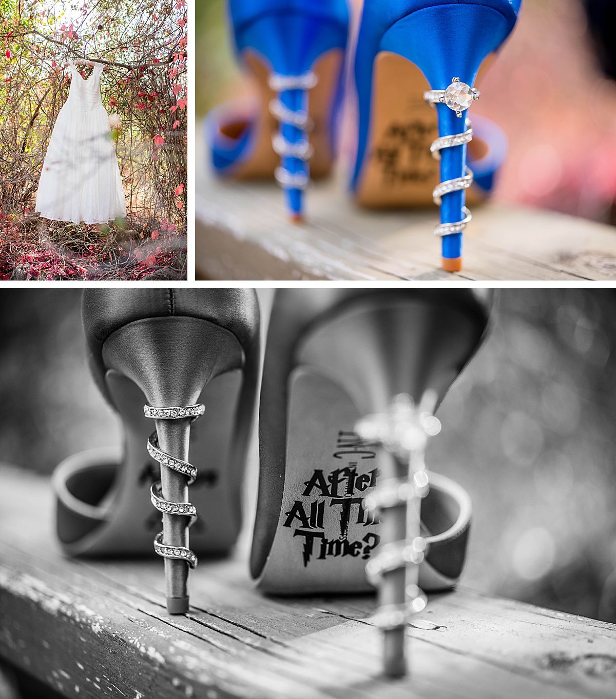 Three Rivers Central Valley California White Horse Inn wedding rings