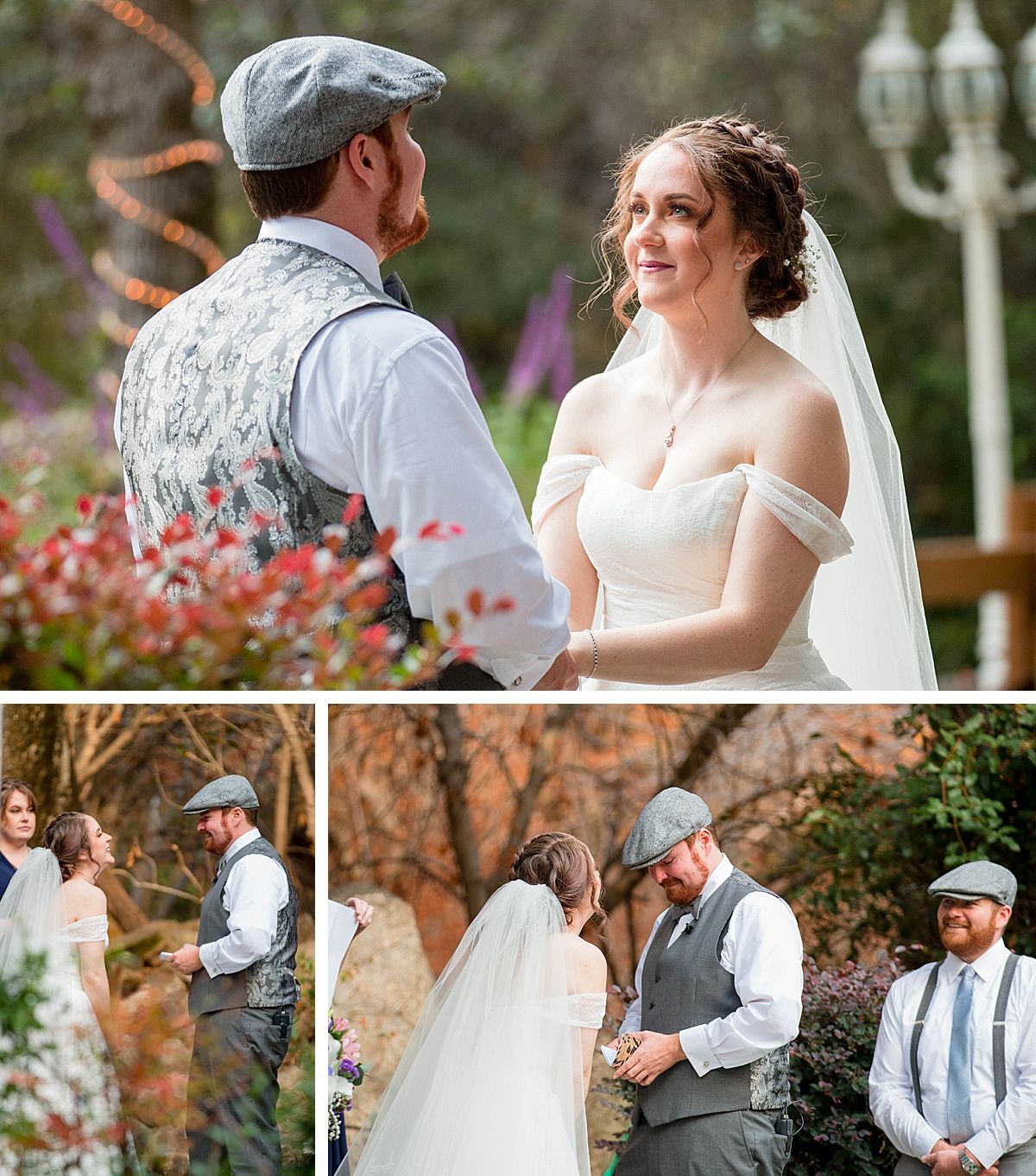 Three Rivers Central Valley California White Horse Inn wedding ceremony